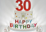 Load image into Gallery viewer, Happy 30th Birthday 3D Pop Up Greeting Card
