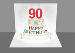 Load image into Gallery viewer, Happy 90th Birthday 3D Pop Up Greetings Card
