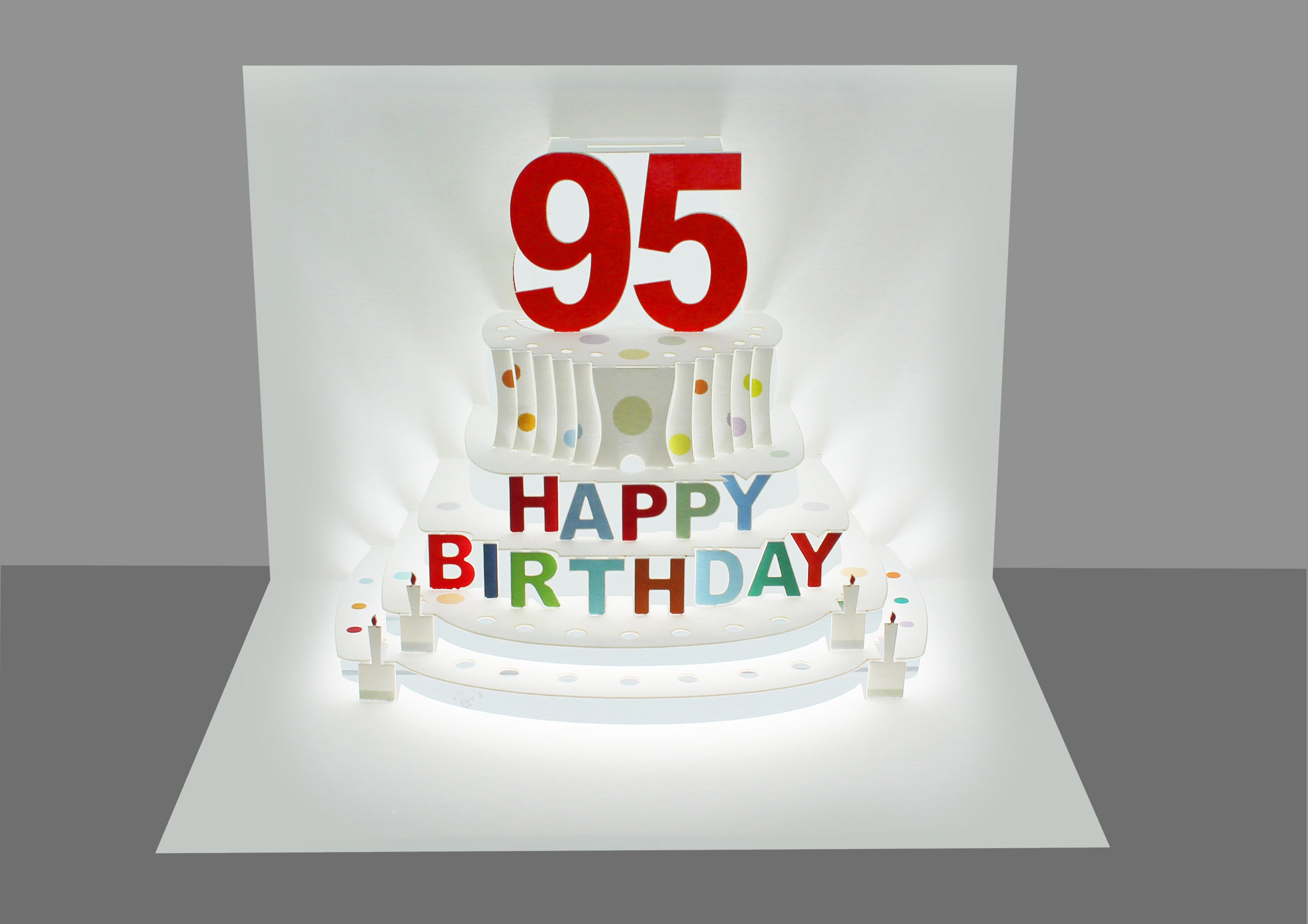 Birthday cake 95th birthday hi-res stock photography and images - Alamy