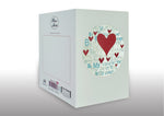 Load image into Gallery viewer, Be My Valentines 3D Anniversary Wedding Birthday Greeting Card
