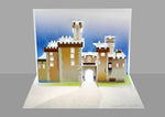 Load image into Gallery viewer, Cardiff Castle Iconic British Landmark 3D Pop Up Birthday Greeting Card
