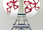 Load image into Gallery viewer, Eiffel Tower Paris City of Love Valentines 3D Anniversary Wedding Birthday Greeting Card
