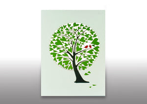 Valentines The Love Tree 3D Pop Up Anniversary Wedding Birthday Greeting Card