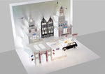 Load image into Gallery viewer, Liberty London Tudor Iconic London Taxi 3D Pop Up Birthday Greeting Card
