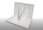 Load image into Gallery viewer, Mothers / Valentines Day Love Hearts 3D Pop Up Greeting Birthday Wedding Anniversary Card

