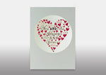 Load image into Gallery viewer, Valentines You &amp; Me Forever 3D Cut Out Wedding Anniversary Birthday Greeting Card
