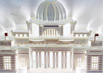 Load image into Gallery viewer, National Museum Of Wales Cardiff Iconic British Landmark 3D Pop Up Birthday Greeting Card
