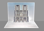 Load image into Gallery viewer, Notre-Dame de Paris World Landmark 3D Pop Up Birthday Greeting Card
