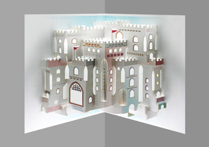 Old English Castle Iconic British Landmarks 3D Pop Up Birthday Greeting Card