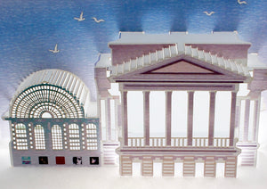 Royal Opera House Covent Garden Iconic London Landmark 3D Pop Up Birthday Greeting Card