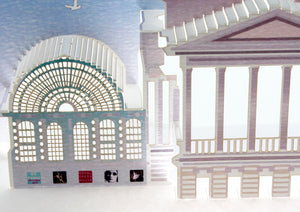 Royal Opera House Covent Garden Iconic London Landmark 3D Pop Up Birthday Greeting Card