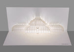 Load image into Gallery viewer, Palm House Kew Gardens Iconic London Landmarks 3D Pop Up Birthday Greeting Card
