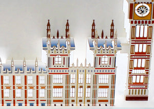 Houses of Parliament & Big Ben Iconic London Landmark 3D Pop Up Birthday Greeting Card