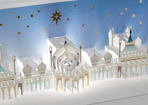 Royal Brighton Pavilion Iconic British Landmark 3D Pop Up Birthday Greeting Card