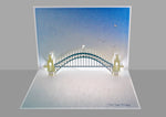 Load image into Gallery viewer, The Tyne Bridge Iconic British Landmark 3D Pop Up Birthday Greeting Card
